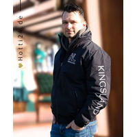 Produktbild von Kingsland Unisex Reitjacke KLVayan Winterjacke wasserabweisend Schwarz