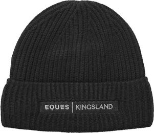 Kingsland Unisex Strickmütze EQUES KL Helge Schwarz – Bild 1 von 4