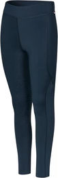 Produktbild von Kingsland Vera Reitleggings für Mädchen mit Vollgrip in Blau