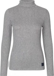 Produktbild von Kingsland Vikula Rollkragenpullover für Damen aus Wolle in Grau Größe M