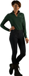Produktbild von Kirma Reitpolo Flags&Cup Damen Reitshirt Grün XS