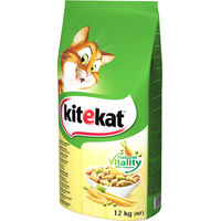 Produktbild von Kitekat Katzentrockenfutter Huhn für adulte Katzen 12 kg - 12 kg