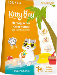 Kitty Bay Pawperol Spritz Ökologische Katzenstreu aus Tofu und Maniok Bio 10 l - 10 l – Bild 1 von 4
