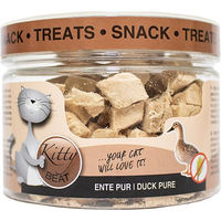 Produktbild von Kitty Beat Gefriergetrocknetes Katzenfutter Ente pur Monoprotein 30g - 30 g