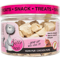 Produktbild von Kitty Beat Katzensnack Huhn gefriergetrocknet hypoallergen 35g
