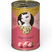 Produktbild von KITTY Cat Adult Paté Kaninchen Getreidefrei Glutenfrei Ohne Zucker 6 x 400 g - 6 x 400 g