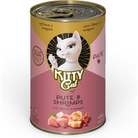 Produktbild von KITTY Cat Adult Paté Pute und Garnele getreidefrei glutenfrei ohne Zucker 6 x 400 g - 24 x 400 g