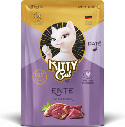 Produktbild von KITTY Cat Paté Ente Katzenfutter 6 x 85 g - 6 x 85 g