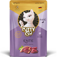 Produktbild von KITTY Cat Paté Ente Katzenfutter 6 x 85 g - 6 x 85 g