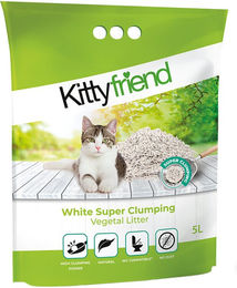Kitty Friend White Super Klumpstreu für Katzen 5L – Bild 1 von 5