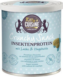 Produktbild von Kitty's Cuisine Crunchy Snack Katzen Leckerli mit Insektenprotein und Lachs 100g - 100 g