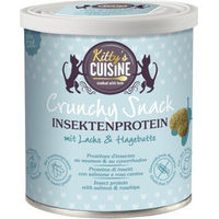 Produktbild von Kitty's Cuisine Crunchy Snack Katzen Leckerli mit Insektenprotein und Lachs 100g - 100 g