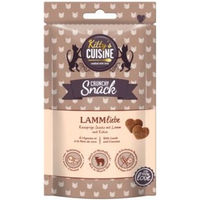 Produktbild von Kitty's Cuisine Crunchy Snack Lamm und Kokos Katzen Leckerli 50g ohne Farb- und Aromastoffe - 50 g