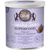 Produktbild von Kitty's Cuisine Crunchy Snack Superfood Huhn Leckerli für Katzen 100g - 100 g