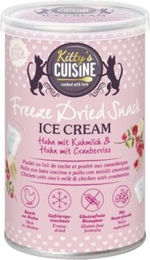 Produktbild von Kitty's Cuisine Gefriergetrocknete Waffeln Huhn mit Milch und Cranberries für Kitten 16 g