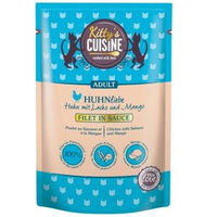 Produktbild von Kitty's Cuisine Katzenfutter Filets Huhn und Lachs getreidefrei 12x70 g