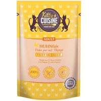 Produktbild von Kitty's Cuisine Katzenfutter Huhn Filets getreidefrei 12x70 g