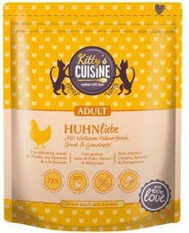 Produktbild von Kitty's Cuisine Trockenfutter Katze Adult Huhn Getreidefrei ohne Konservierungsstoffe 300 g - 300 g