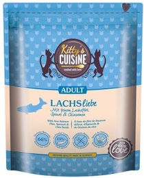 Produktbild von Kitty's Cuisine Trockenfutter Katze Adult Lachsliebe Getreidefrei 300 g - 300 g