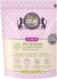 Produktbild von Kitty's Cuisine Trockenfutter Katze Junior Pute Getreidefrei 300 g