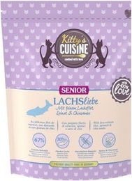 Produktbild von Kitty's Cuisine Trockenfutter Katze Senior Lachsliebe getreidefrei 300 g