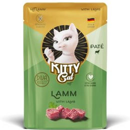 KittyCat Nassfutter Katze Adult Paté Lamm 6x85 g – Bild 1 von 3