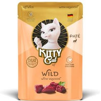 Produktbild von KittyCat Nassfutter Katze Adult Paté Wild und Schwein mit hohem Fleischanteil 6x85 g