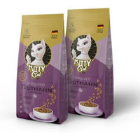Produktbild von KittyCat Trockenfutter für ausgewachsene Katzen Sterilisiert mit Truthahn 2x3 kg