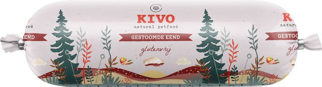 Kivo Hundefutter Lamm gedämpft für alle Altersstufen 12 x 600 g – Bild 1 von 2