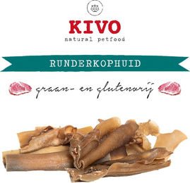 Kivo Kausnack Rinderkopfhaut geschnitten 400 g – Bild 1 von 2