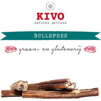 Produktbild von Kivo Ochsenziemer geschnitten Kausnack für Hunde aus Rind glutenfrei und getreidefrei 5 Stück