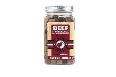 KIWI WALKER Gefriergetrocknete Hundeleckerlis Mix Rind Huhn Rote Beete 1 Dose - 35 g – Bild 1 von 1