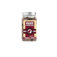 Produktbild von KIWI WALKER Gefriergetrocknete Hundeleckerlis Mix Rind Huhn Rote Beete 1 Dose - 35 g