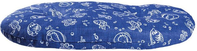 Produktbild von Kiwi Walker Hundekissen für erwachsene Hunde aus Polyester in Orange Grün oder Blau