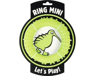 Produktbild von Kiwi Walker Hundespielzeug Play Ring Mini grün 13,5 x 2,5 cm