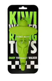KIWI WALKER Latex Hundespielzeug mit Quietschfunktion im Rennsport Stil Einheitsgröße – Bild 1 von 2