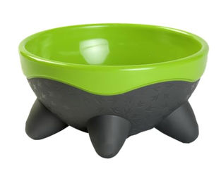 KIWI WALKER UFO Bowl Haustiernapf aus Gummi in Grün - 0,75 l – Bild 1 von 3
