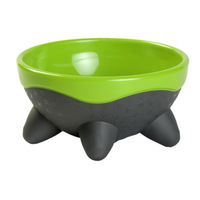 Produktbild von KIWI WALKER UFO Bowl Haustiernapf aus Gummi in Grün - 0,75 l