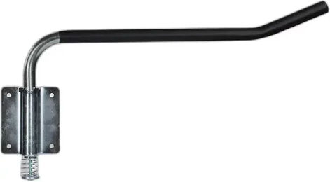 Klappbarer Sattelhalter Horze aus Metall in Schwarz – Bild 1 von 1