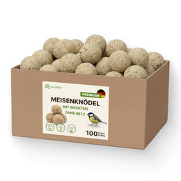 KLASEBO Meisenknödel Premium mit Insekten für Wildvögel 100 x 90g - 100 x 90 g – Bild 1 von 11