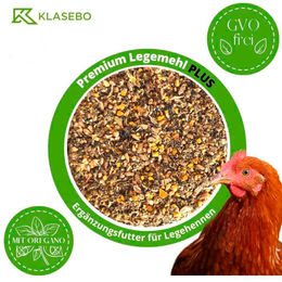 KLASEBO Premium Legemehl PLUS mit Oregano Geflügelfutter für Hühner und Enten 25 kg - 25 kg – Bild 1 von 9