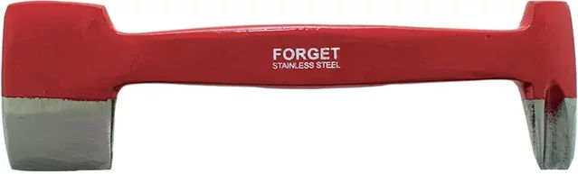 Produktbild von Klauenfräser Forget aus Edelstahl in Rot