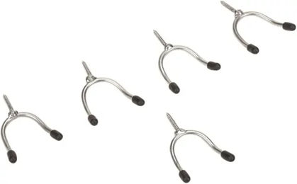 Kleiderbügel Zaldi aus Metall in Silber 5er Packung – Bild 1 von 1
