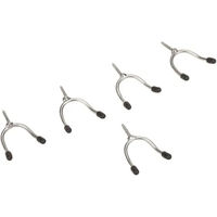 Produktbild von Kleiderbügel Zaldi aus Metall in Silber 5er Packung