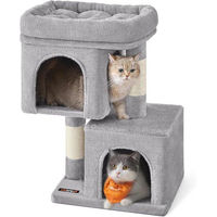 Produktbild von Kleine Kratzsäule für Kitten in Grau mit Sisal 67cm