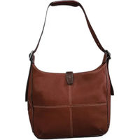 Produktbild von Kleine Lederhandtasche Antarès Paris Braun Unisex Größe S