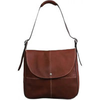 Produktbild von Kleine Umhängetasche Antarès Milano aus Leder in Braun Unisex Größe S