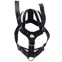 Produktbild von Kleinmetall Allsafe Sicherheitsgeschirr für Hunde aus Nylon Schwarz Größe XL
