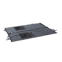 Produktbild von Kleinmetall Autoschondecke Bridge Schwarz aus Polyester mit Reißverschluss und Gurtschlitzen L 167 x B 138 cm