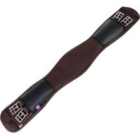 Produktbild von KM Elite Dressurreitgurt aus Memory Foam in Braun 70 cm